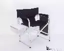 Chaise réalisateur noire ALU