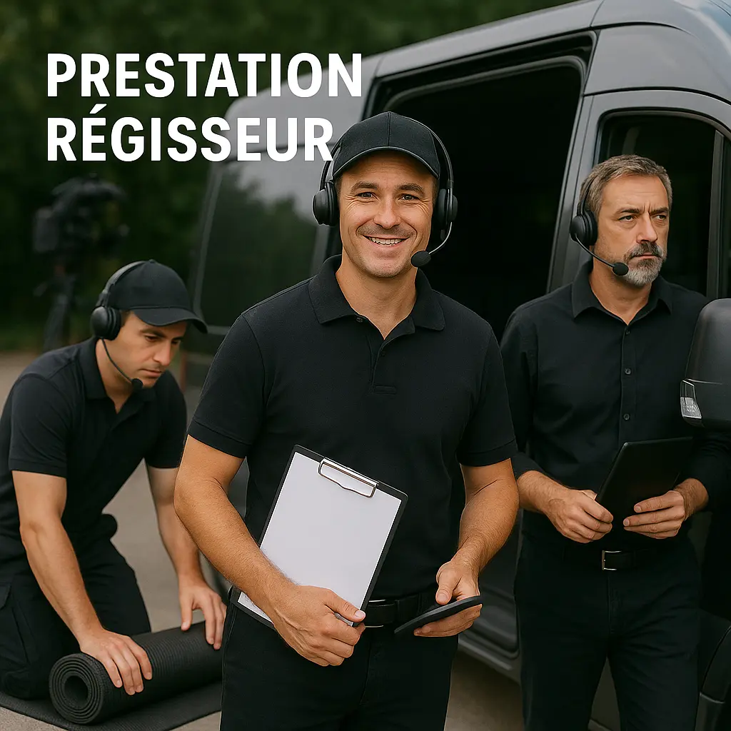 PRESTATION REGISSEUR (plateau, chauffeur, gardien,...)  / JOURNEE