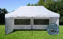 Tente pliante 6m/3m blanche 