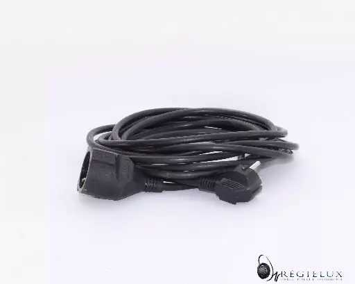 [ELEC0007] Rallonge électrique noire 10m 220v 