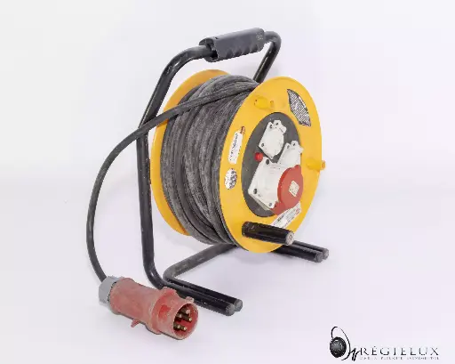 [ELEC0025] Enrouleur 32A TRI / 30 mètres