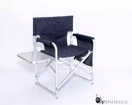 [EVE0008] Blue sports director's chair (tablet) ALU