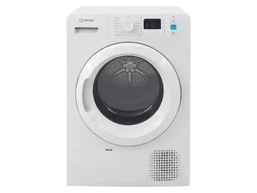 [HMC0015] Sèche Linge INDESIT 9KG  Hublot couleur blanc  (Condensation ou évacuation directe)