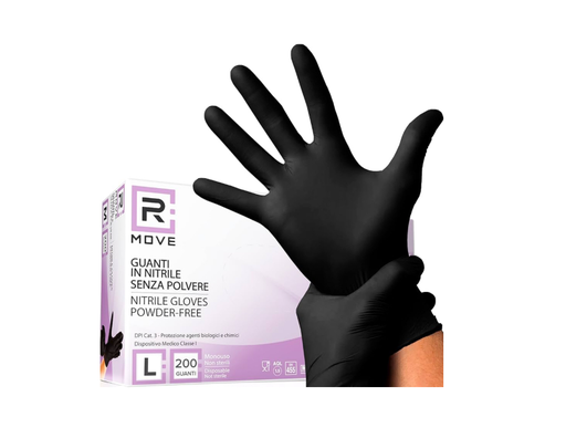[CONS0007] Gants Nitrile Noir x200